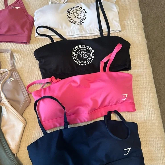 Huge Gymshark Sports Bra Bundle 22 bras - Picture 3 of 7